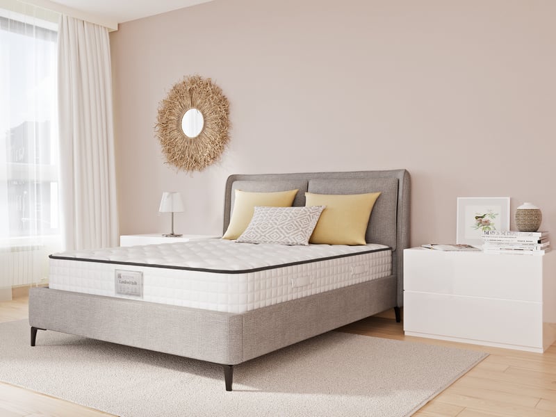 British Bed Company Contract Landlord Quilt 1000 Hybrid Mattress - image 2