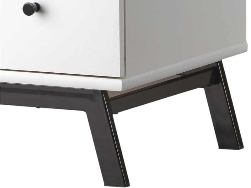 Little Seeds Lark Urban 3 Drawer Dresser with Topper White Changing Table - image 5