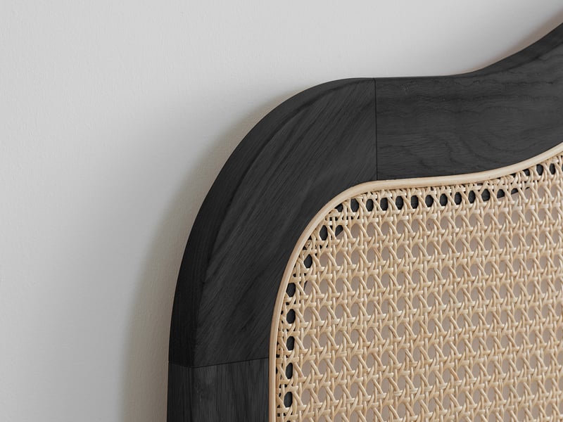 Birlea Leonie Rattan Wooden Bed - image 12