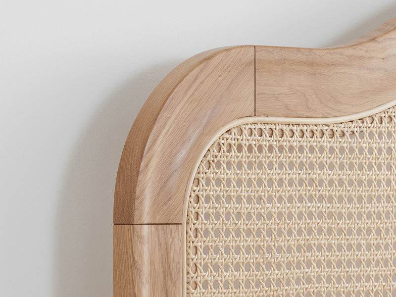 Birlea Leonie Rattan Wooden Bed - image 11