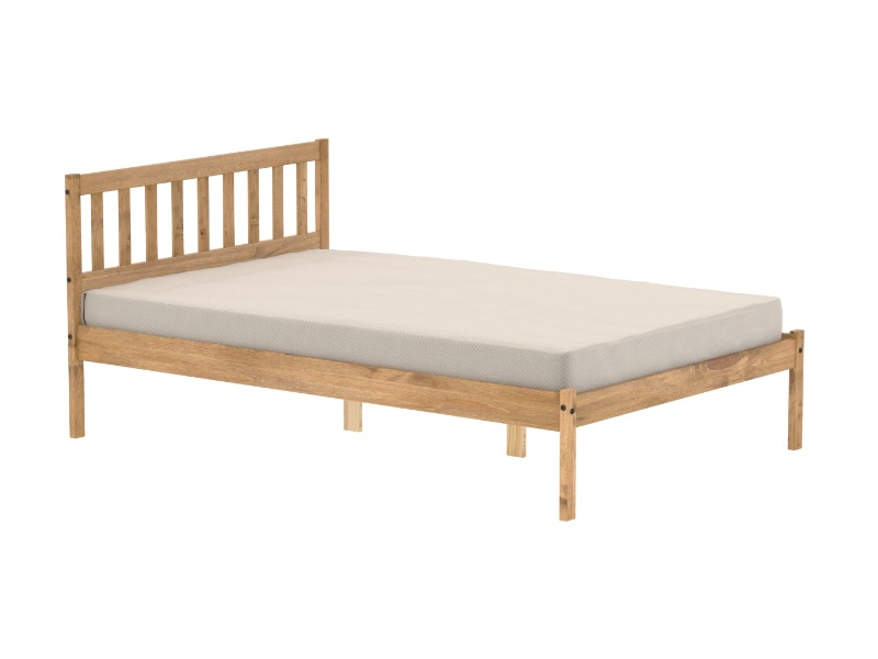 Birlea Lisbon Pine Wooden Bed - image 2