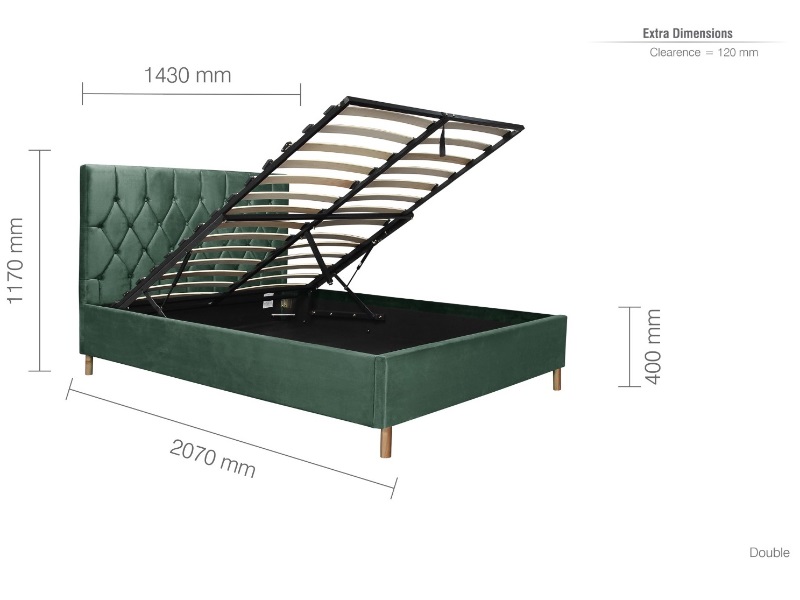 Birlea Loxley Ottoman Ottoman Bed - image 16