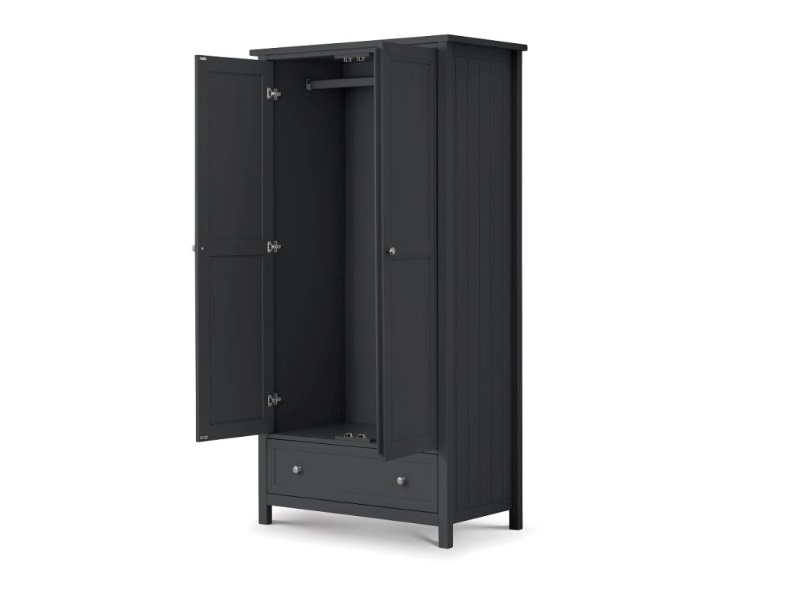Julian Bowen Maine 2 Door Combination Wardrobe - image 2