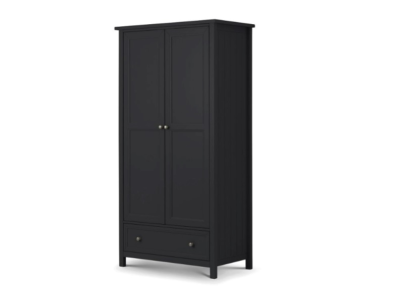 Julian Bowen Maine 2 Door Combination Wardrobe - image 1