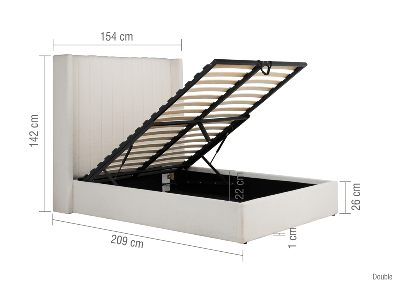 Birlea Maisey Boucle Ottoman Bed - image 16