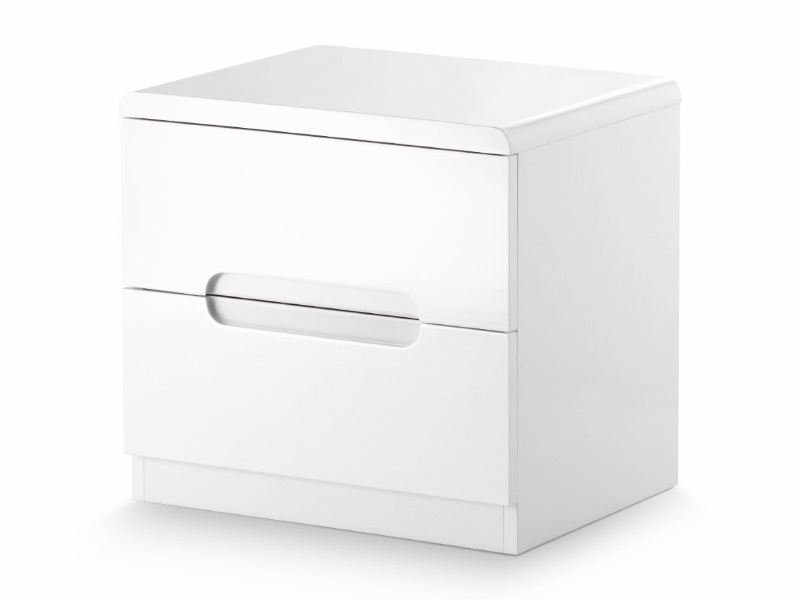 Julian Bowen Manhattan 2 Drawer Bedside Bedside Chest - image 1