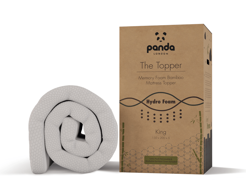 Panda Bamboo Memory Foam Topper - image 1