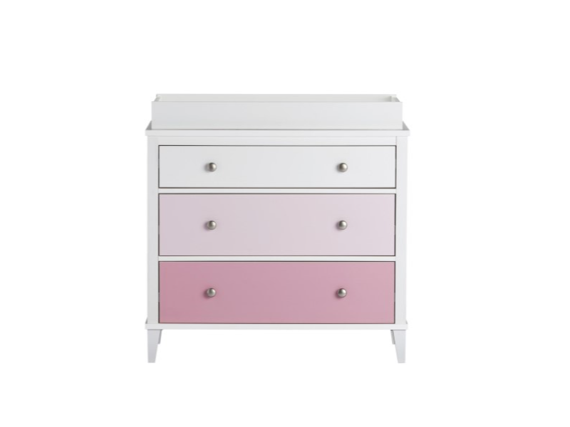 Little Seeds Monarch Hill Poppy 3 Drawer Changing Table Pink - image 2