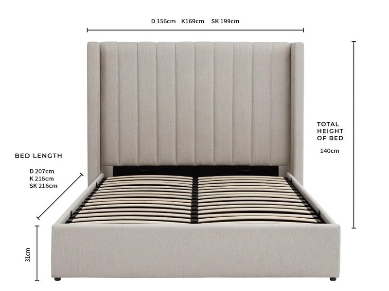 Snuggle Beds Noah Ottoman Bed - image 8