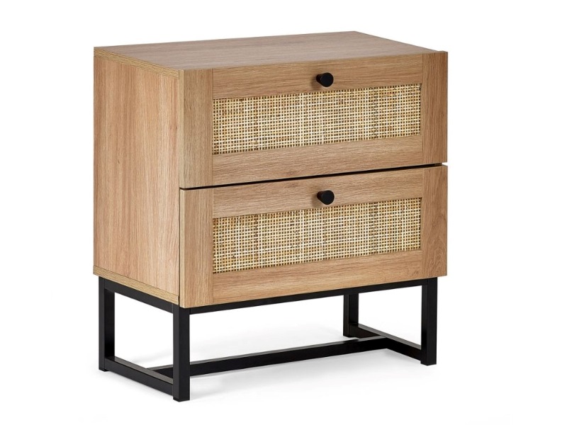 Julian Bowen Padstow 2 Drawer Bedside Bedside Chest - image 2