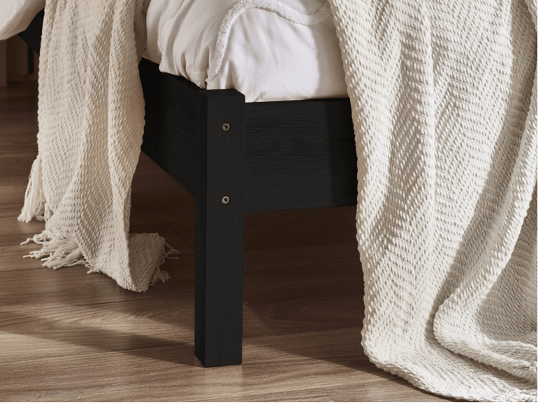 Julian Bowen Padstow Rattan Wooden Bed - image 3