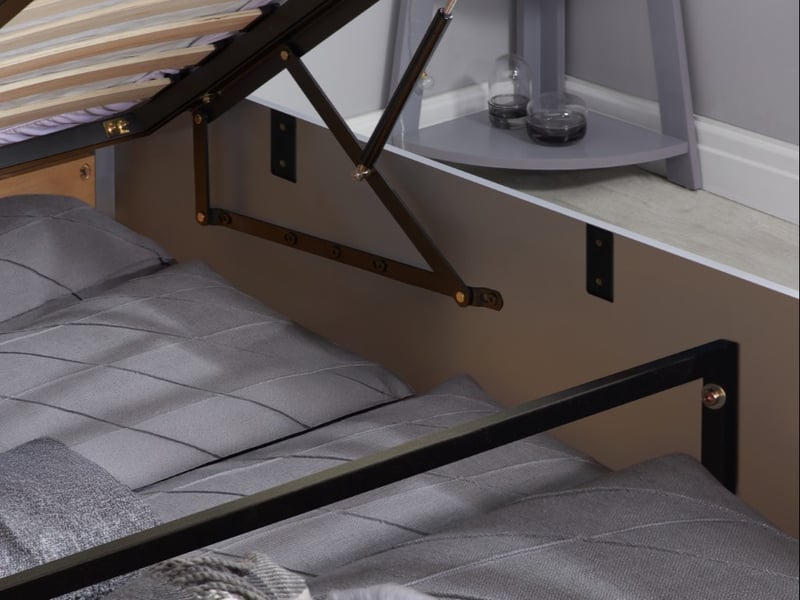 Birlea Phoenix Ottoman Stone Grey Ottoman Bed - image 6