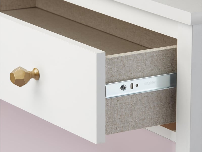 Little Seeds Poppy 6 Drawer Changing Table Pink - image 6