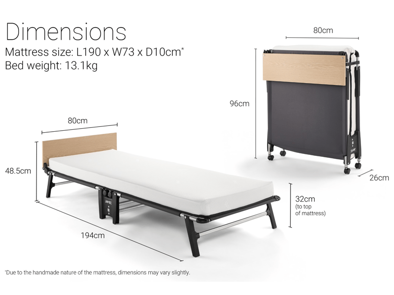 Jay Be Quick Folding Bed with Memory Mattress - image 9