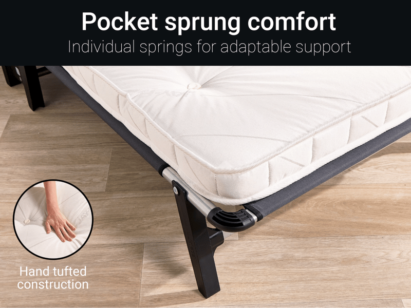 Jay Be Quick Folding Bed with Pocket Sprung Mattress - image 5