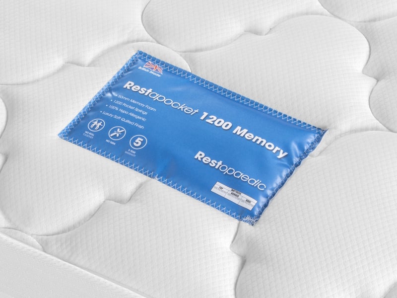Restopaedic Restapocket 1200 Memory Mattress - image 6