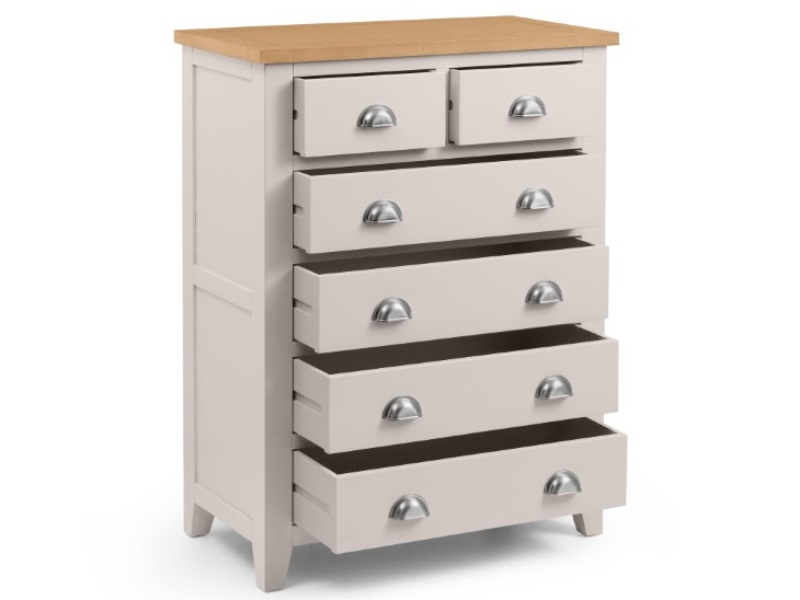 Julian Bowen Richmond 4 plus 2 Drawer Chest - image 4