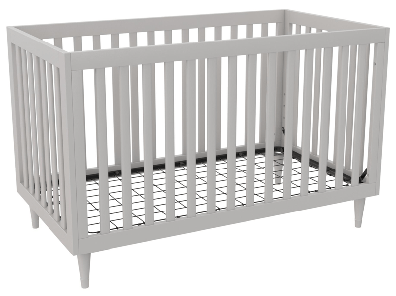 Little Seeds Rowan Valley Flint 3in1 Crib Grey Cot Bed - image 1