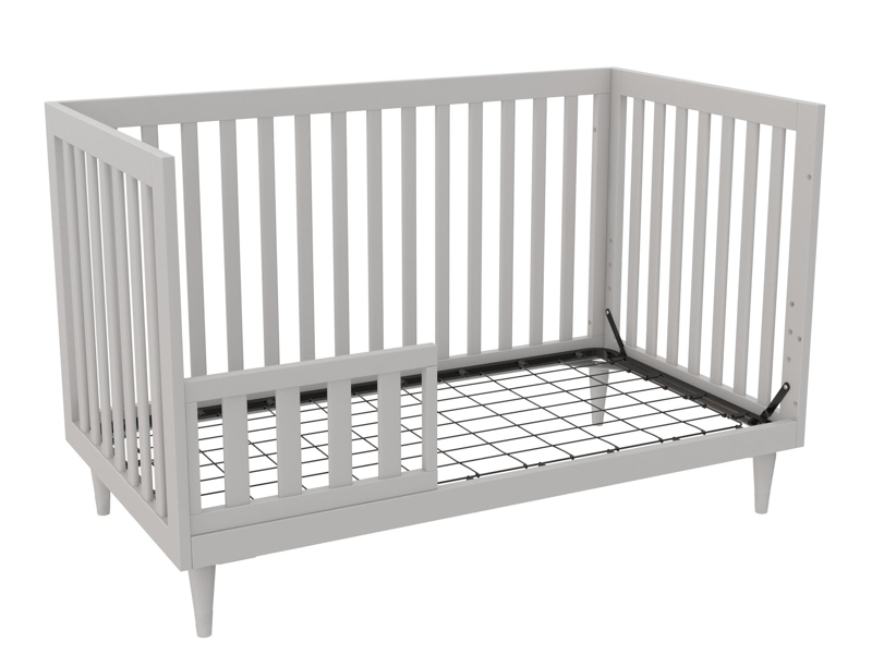 Little Seeds Rowan Valley Flint 3in1 Crib Grey Cot Bed - image 4