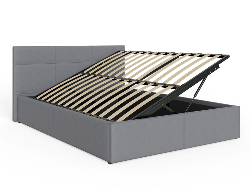 GFW Side Lift Faux Leather Ottoman Bed - image 2