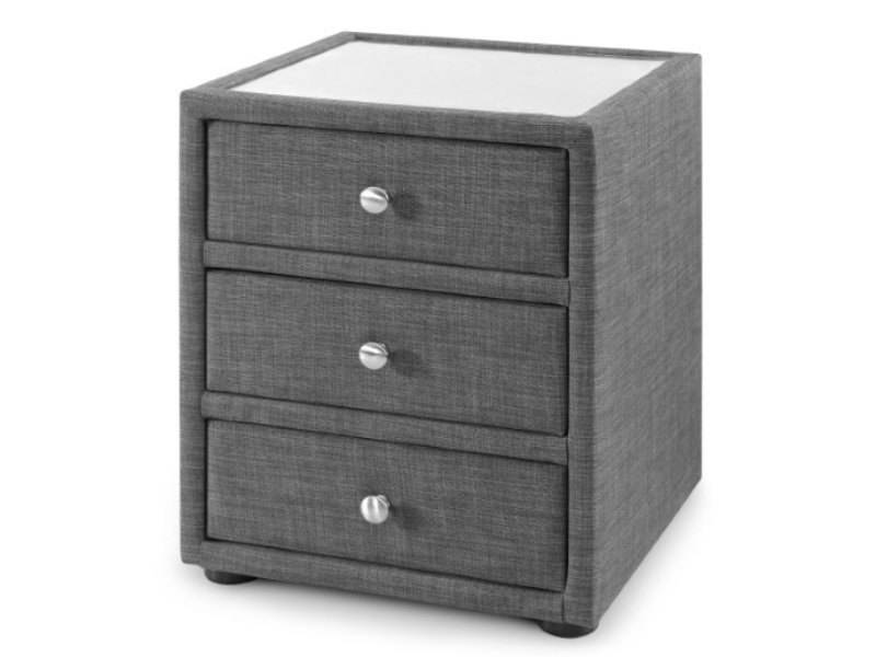Julian Bowen Sorrento 3 Drawer Bedside Bedside Chest - image 1
