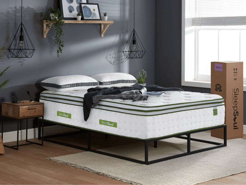 SleepSoul Space 4000 Orthopaedic Gel Hybrid Pillow Top Mattress - image 2