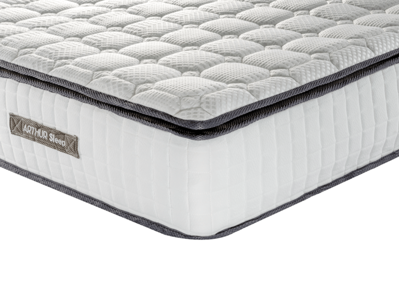 Arthur Sleep Spare Arthur 1500 Memory Hybrid Pillow Top Mattress - image 3