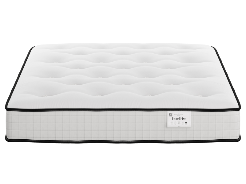 British Bed Company Contract The Hotel Five Pocket 2000 Natural Mattress - image 4