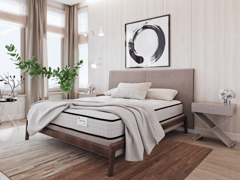 British Bed Company Contract The Hotel Four Pocket 1000 Natural Mattress - image 2