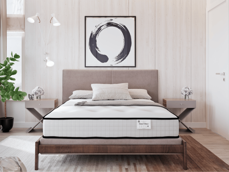 British Bed Company Contract The Hotel Three Pocket 1200 Ortho Mattress - image 2