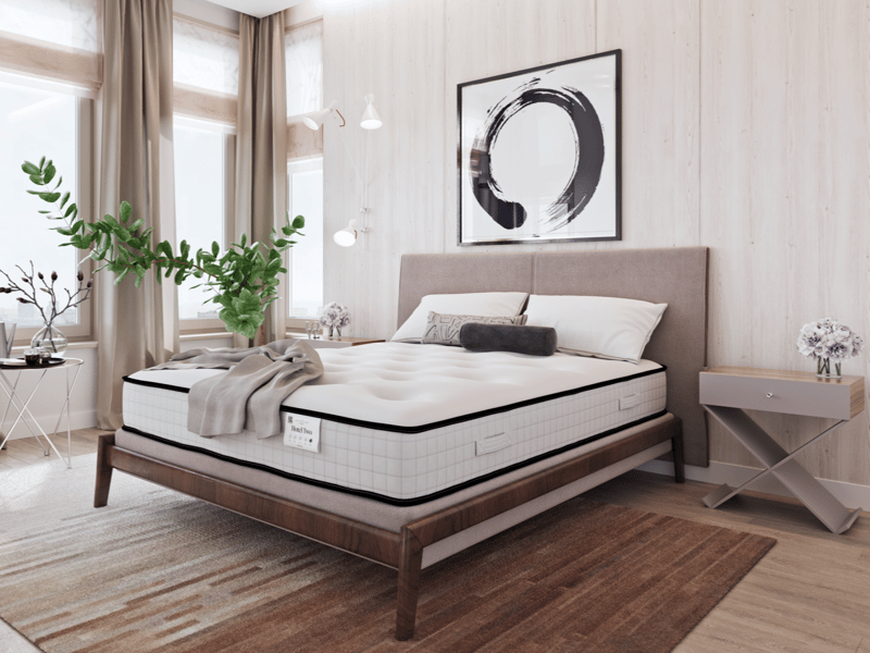 British Bed Company Contract The Hotel Two Pocket 1000 Mattress - image 2