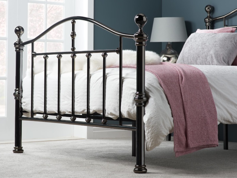 Birlea Victoria Black Metal Bed - image 3