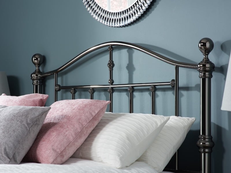 Birlea Victoria Black Metal Bed - image 2