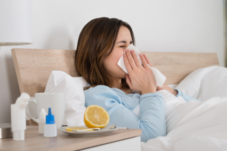 Hay Fever Season: How to Sleep with a Cold