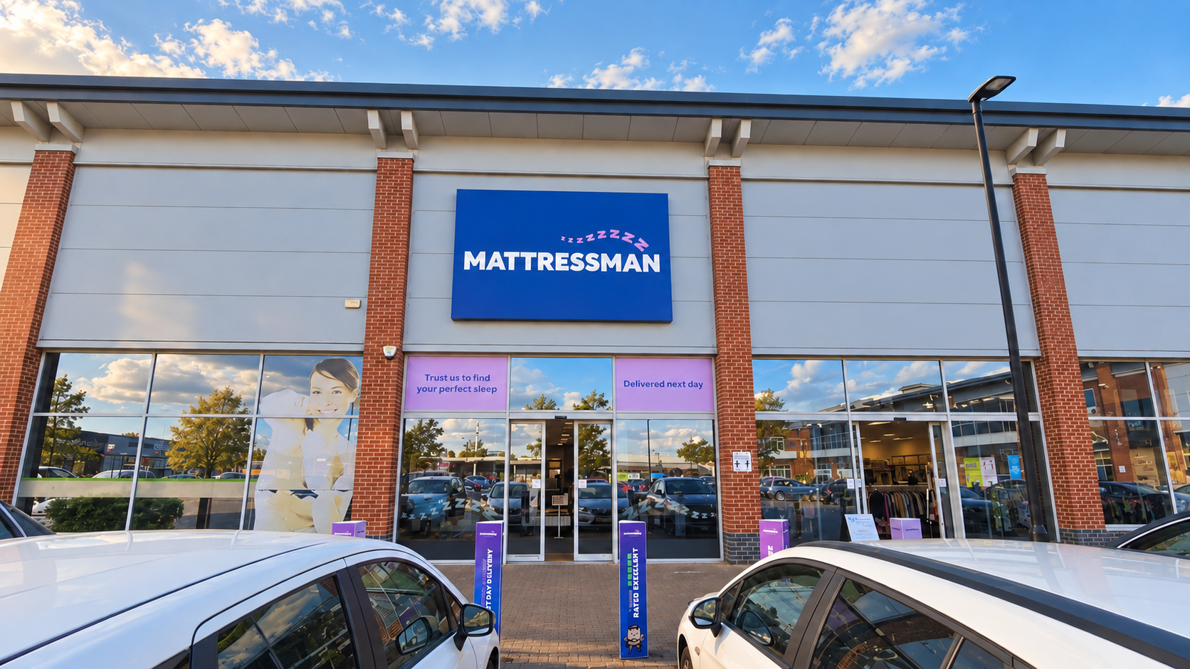 The Mattressman Colchester store front